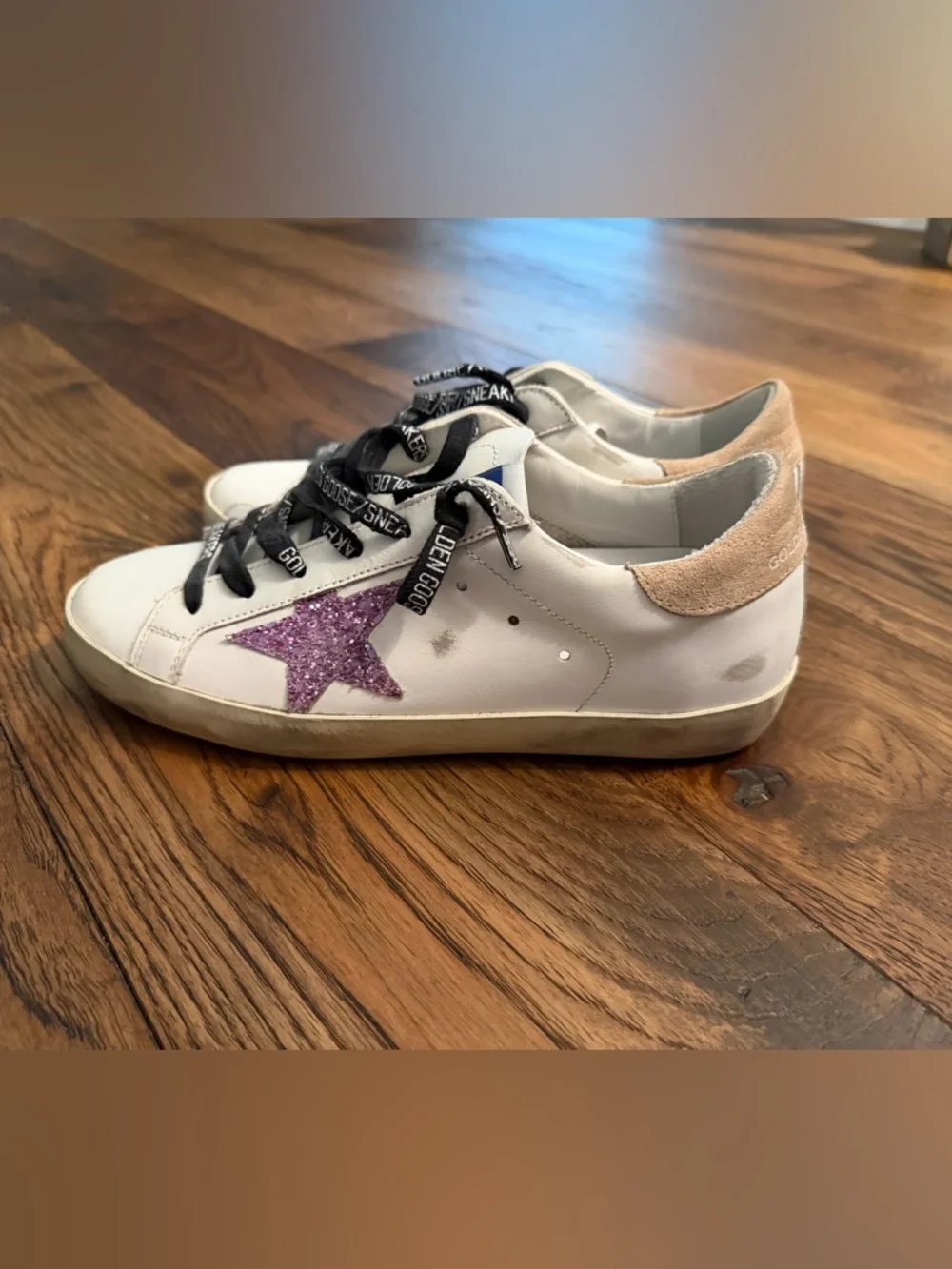 Golden Goose Super Star Sneakers Sz 37